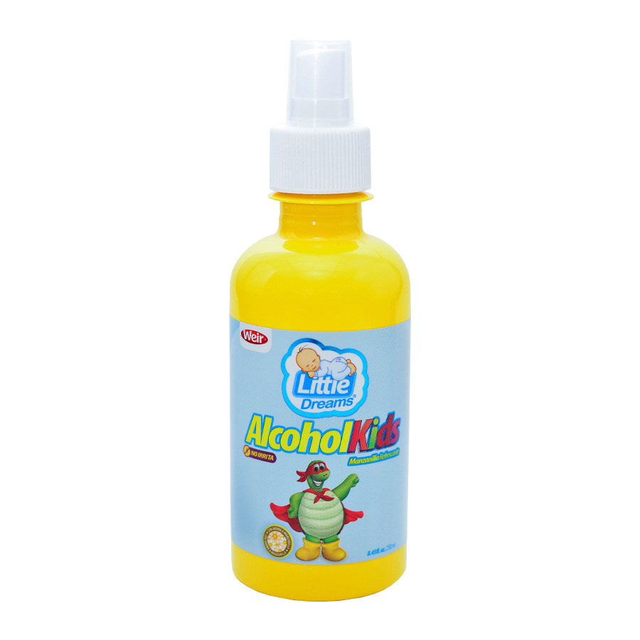 Imagen de Alcohol antiséptico alcohol kids spray 250 ml