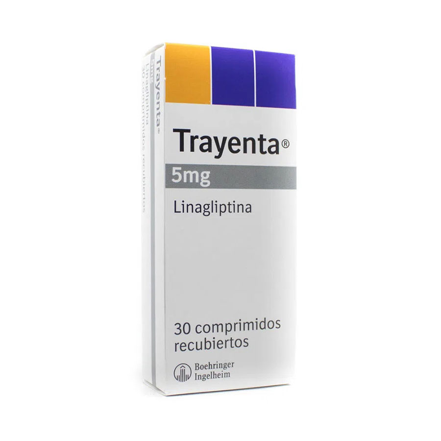 Imagen de  TRAYENTA 5 mg BOEHRINGER INGELHEIM  x 30 Tableta Recubierta