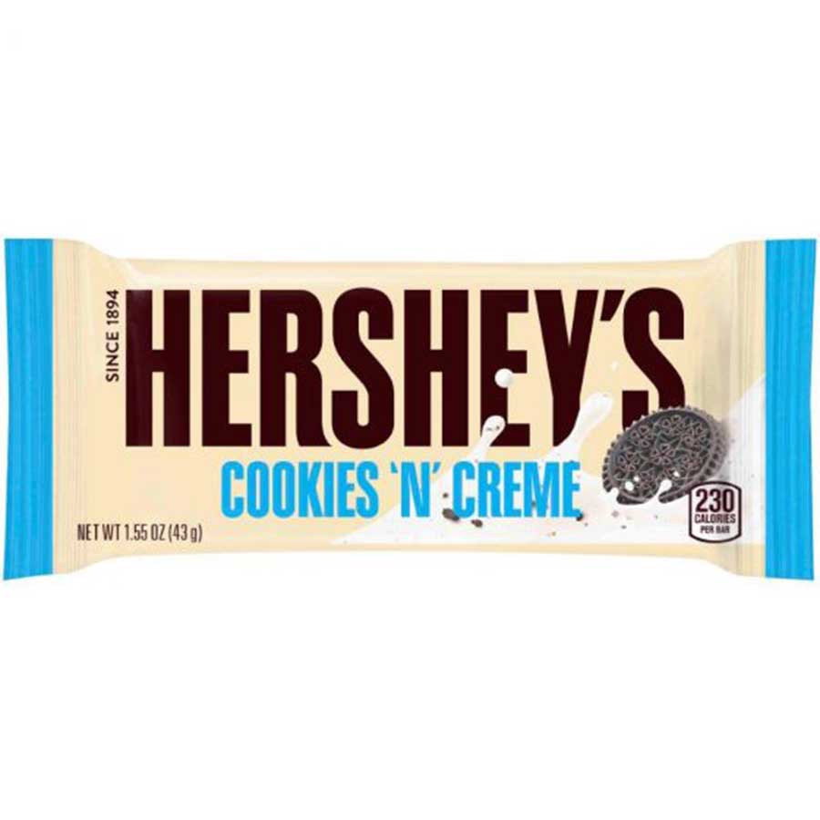 Imagen de Chocolate hershey cookies and cream chocolate