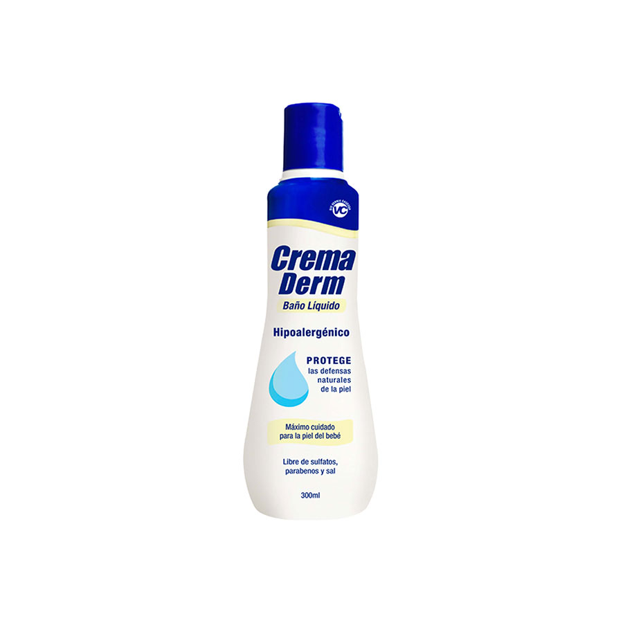 Imagen de Baño líquido crema derm infantil solución oftálmica 300 ml