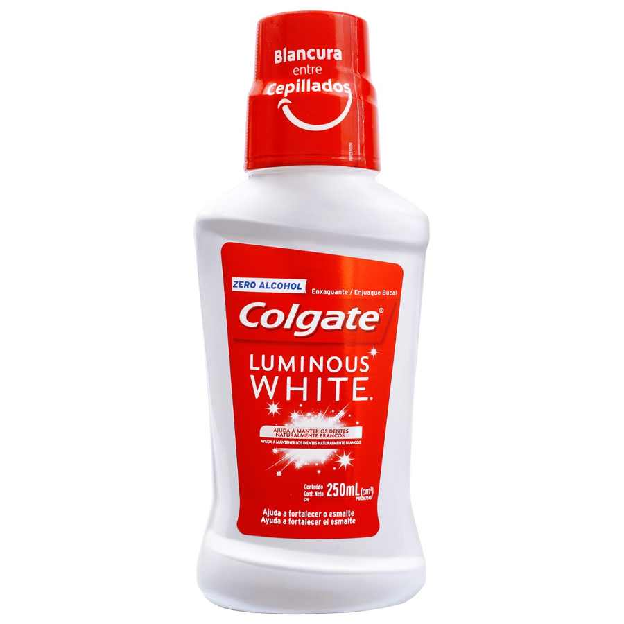 Imagen de Enjuague bucal colgate luminous white 250 ml