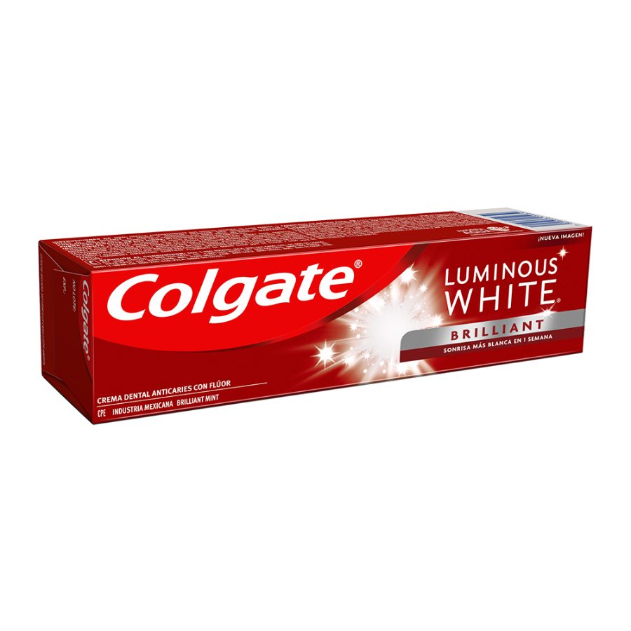 Imagen de Crema dental colgate luminous white 125 ml