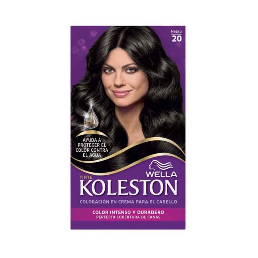 Imagen de Tinte koleston kit 20 negro 120 ml