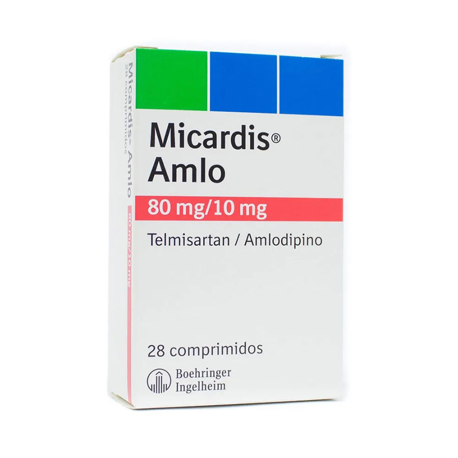 Imagen de Micardis 80/10mg boehringer ingelheim - farma comprimidos amlo