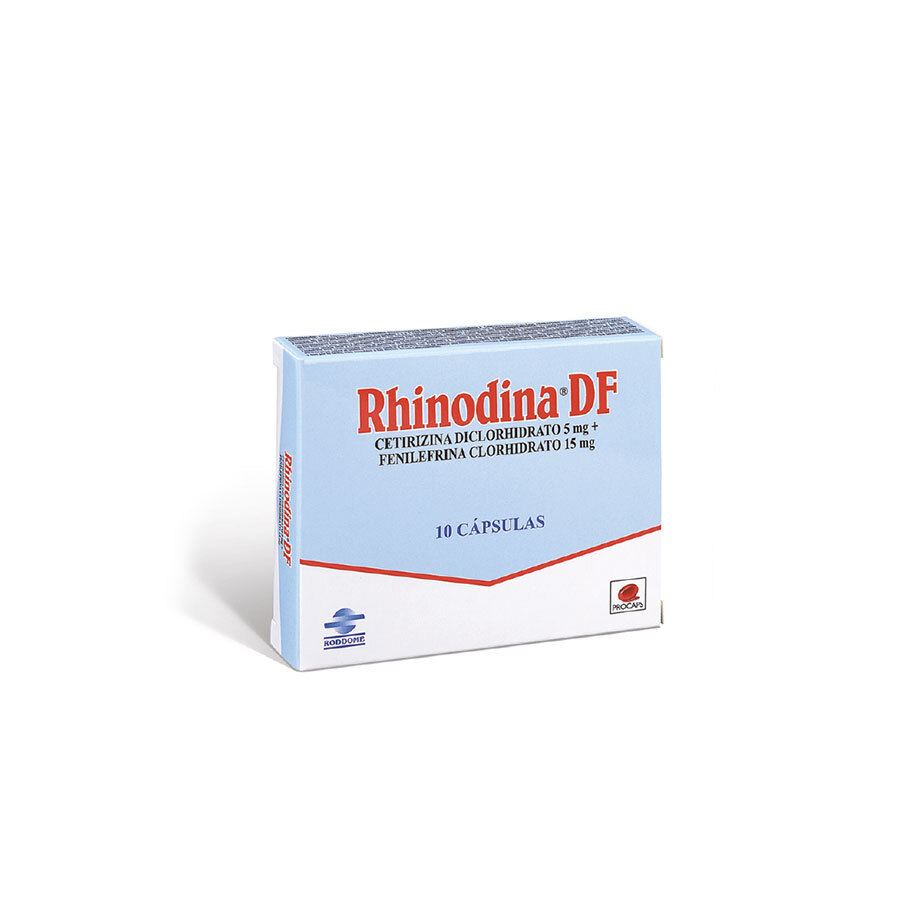 Imagen de Rhinodina 5/15mg leterago - procaps cápsulas