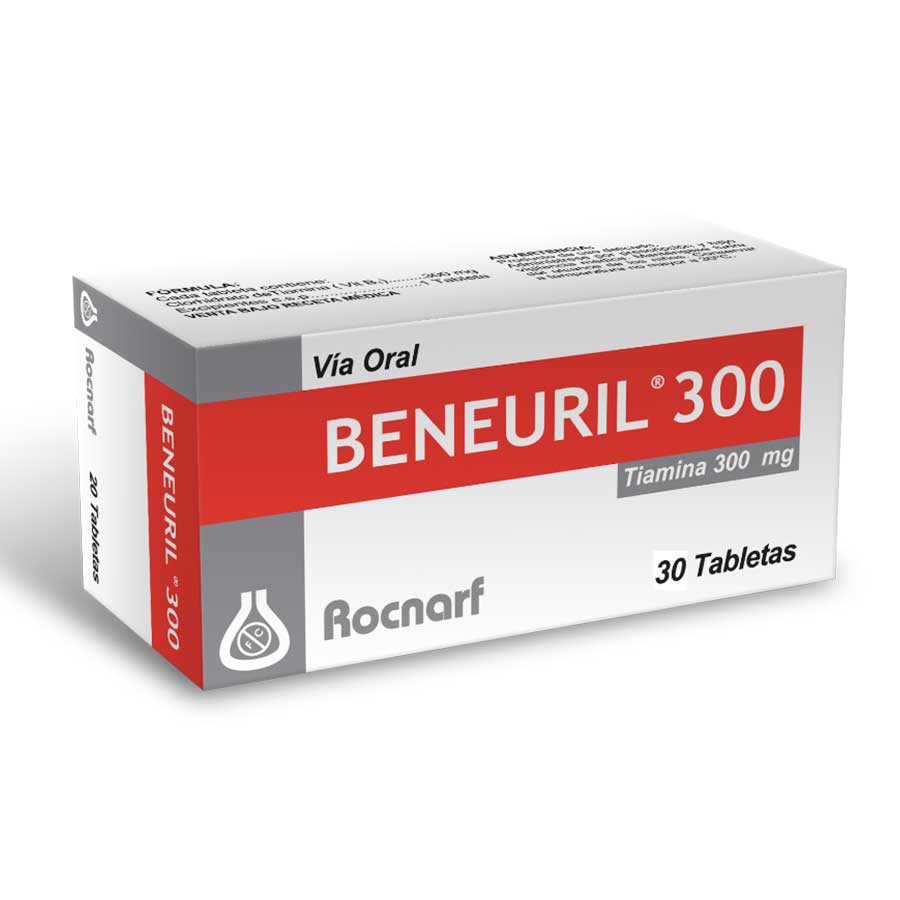 Imagen para  BENEURIL 300 mg ROCNARF x 30 Tableta                                                                                            de Pharmacys