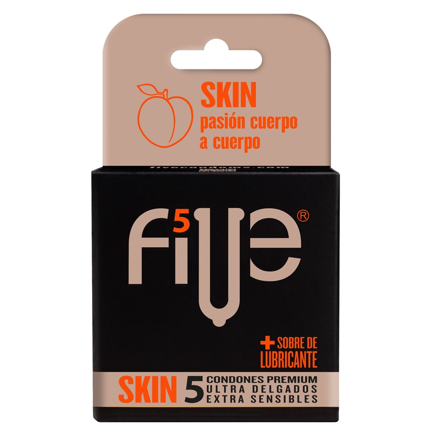 Imagen de  Preservativo FIVE Skin 78469 5 unidades