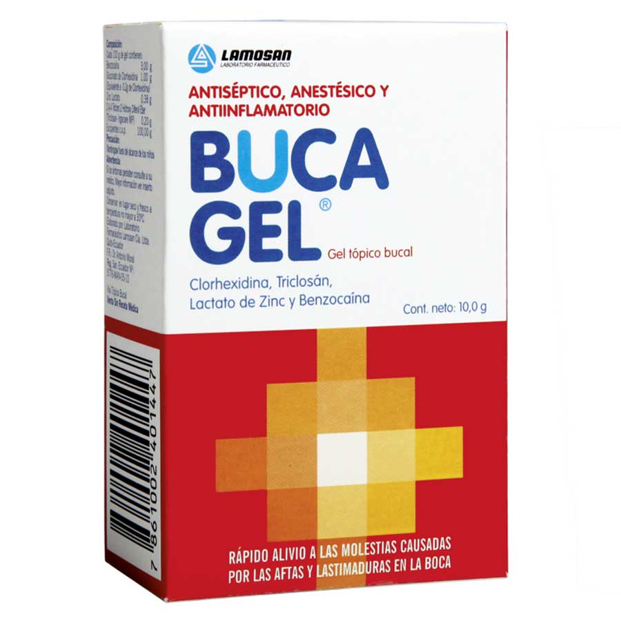 Imagen de Analgésico bucal bucagel gel tópico 10 g