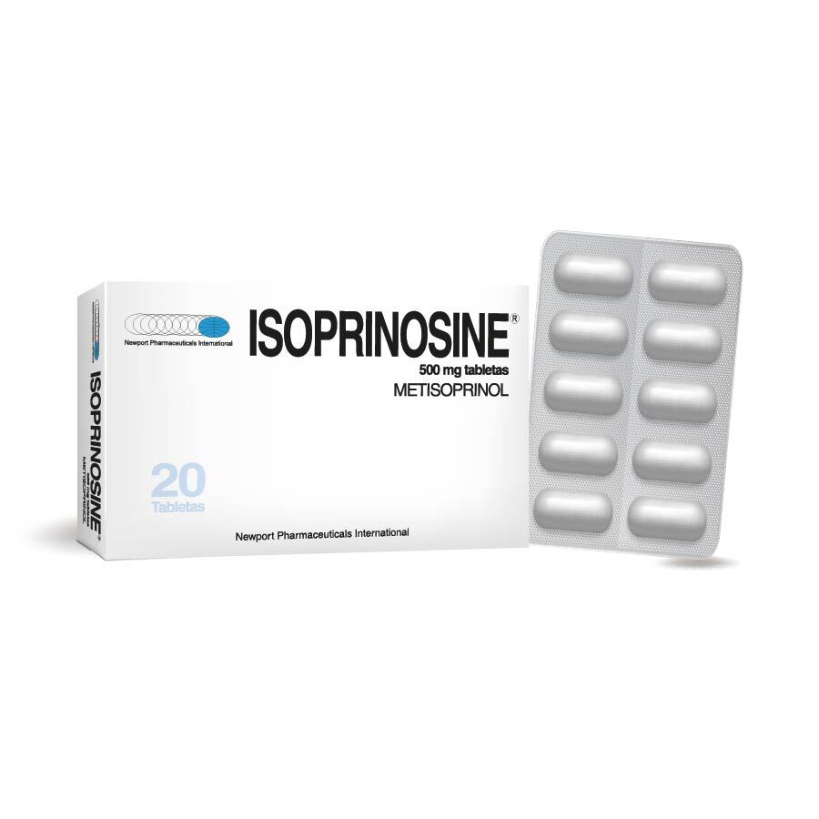 Imagen de  ISOPRINOSINE 500 mg DYVENPRO x 20 Tableta