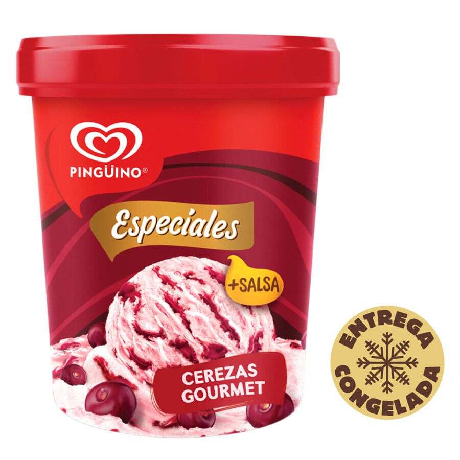 Imagen de  PINGÜINO Helado Especial Cerezas 900 ML 80247