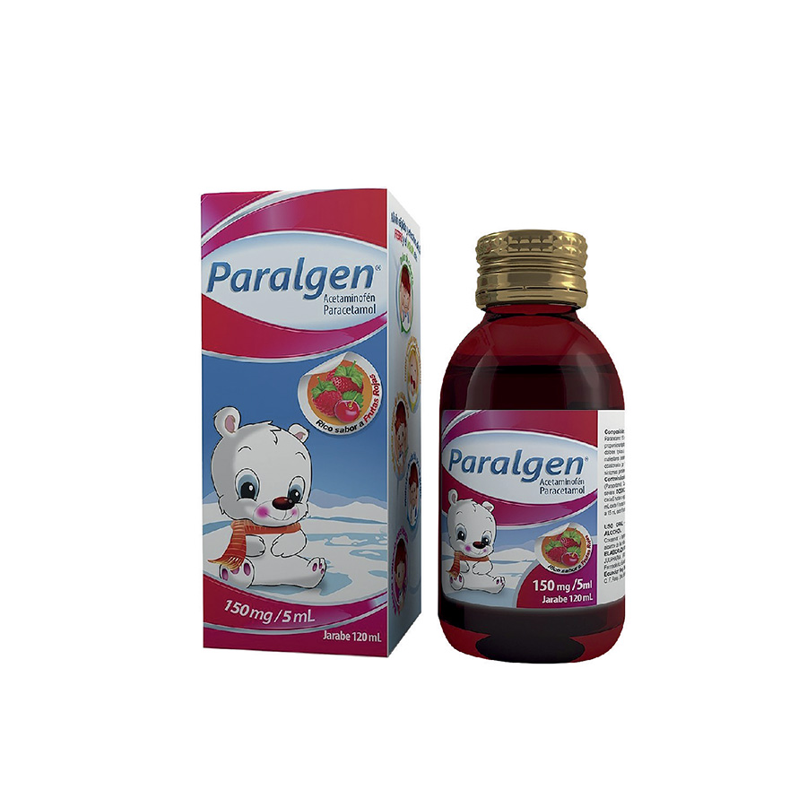 Imagen de Paralgen 150 mg jarabe 120 ml