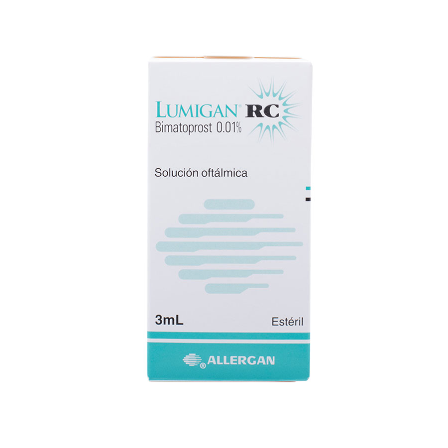 Imagen de  LUMIGAN 0.1mg ALLERGAN Solución Oftálmica