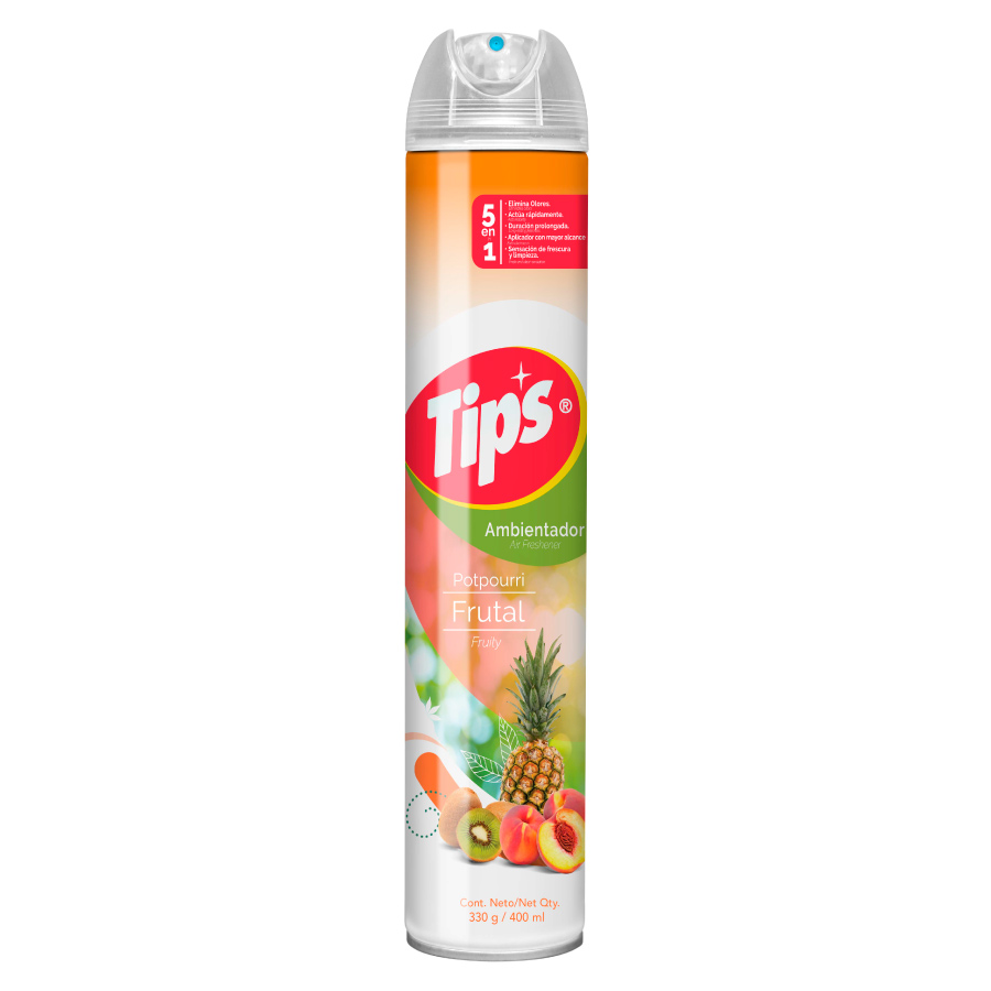Imagen de Ambientador tips aerosol frutal 400ml