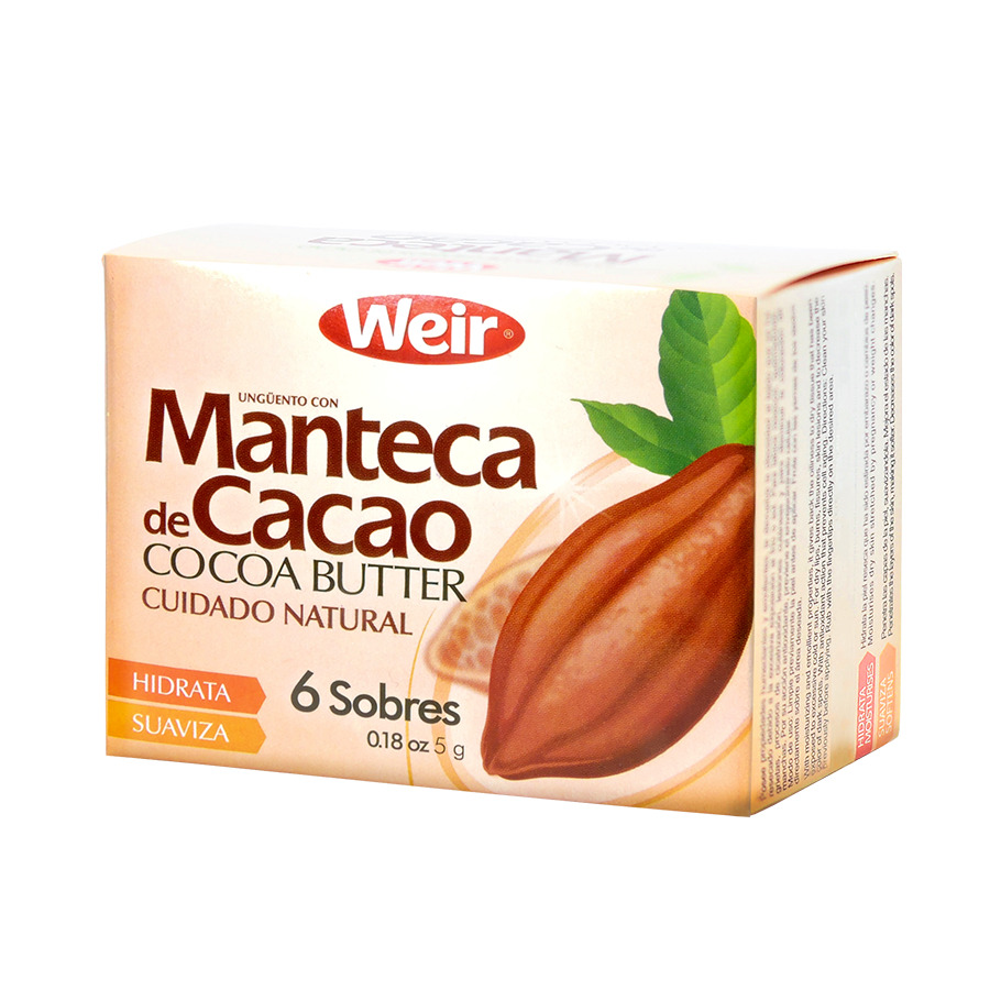 Imagen de Manteca de cacao weir 6 sobres