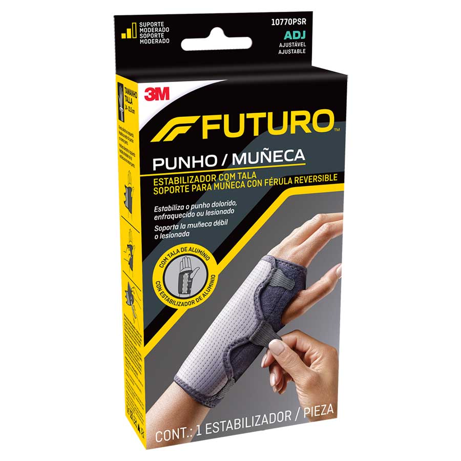 Imagen de Muñequera futuro ajustable negro estándar