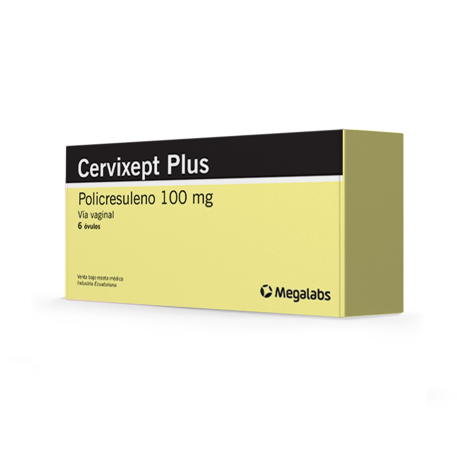 Imagen de  CERVIXEPT 100 mg MEGALABS x 6 Plus 
