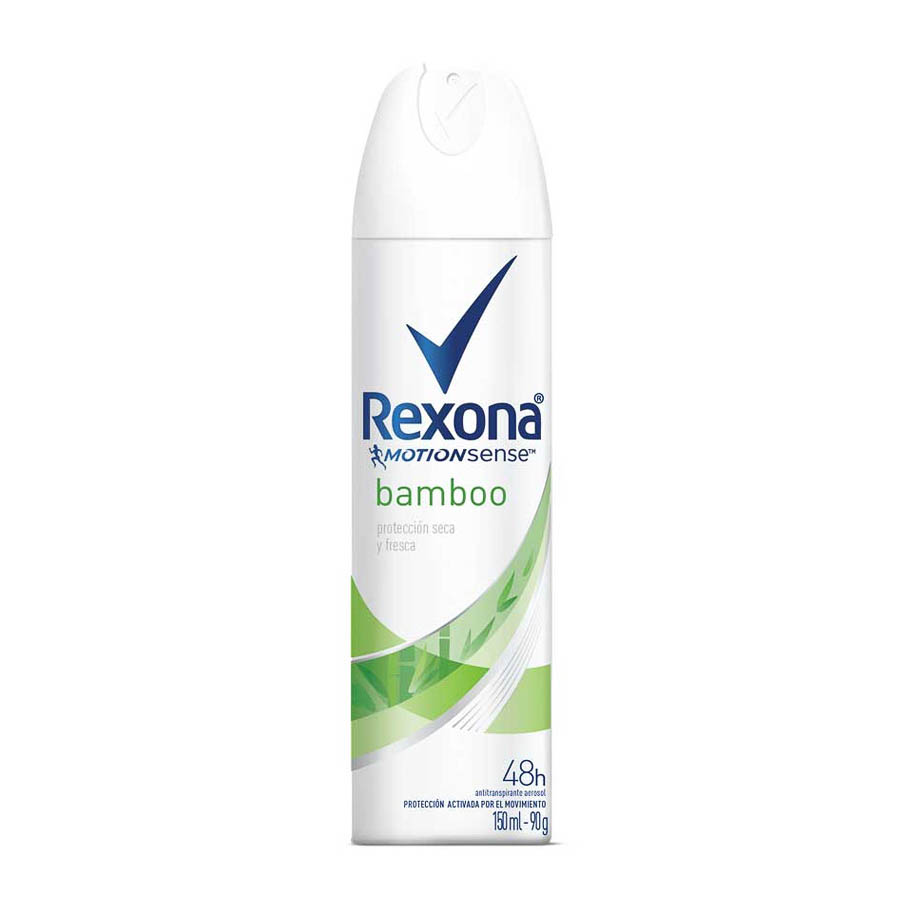 Imagen de Desodorante femenino rexona stay fresh bamboo & aloe vera aerosol 150 ml