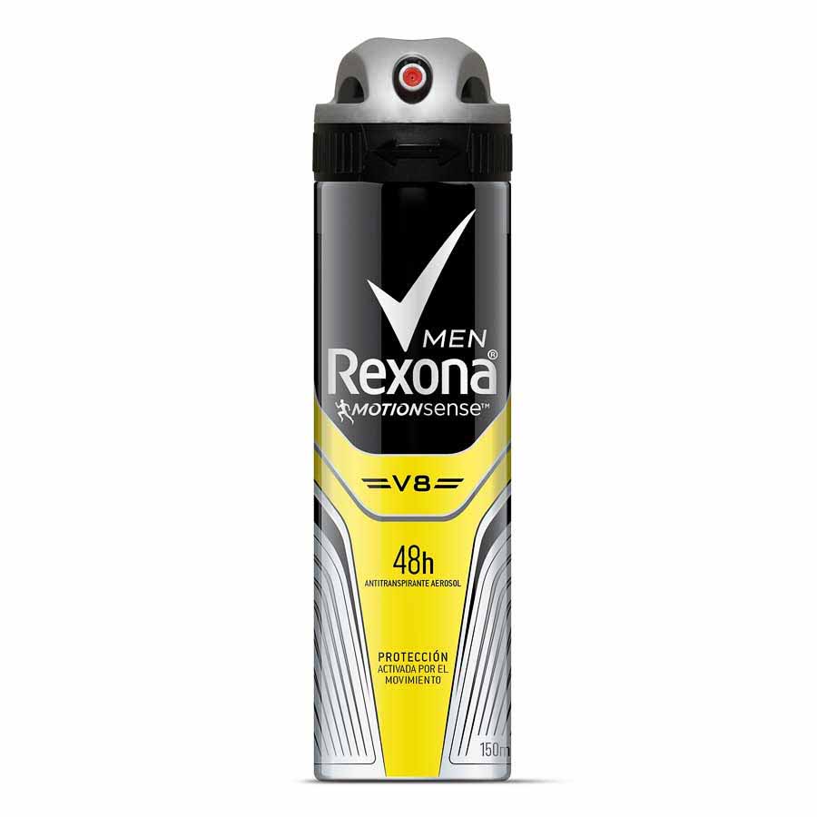 Imagen de Desodorante rexona v8 aerosol 150 ml
