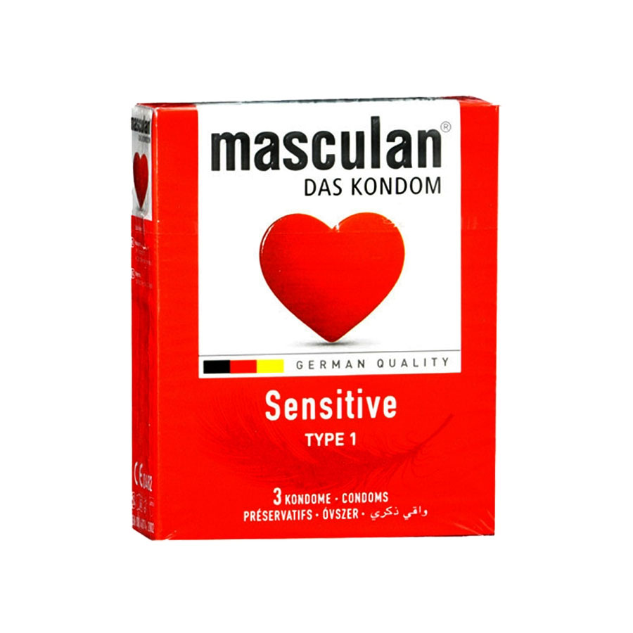 Imagen de Preservativo masculan sensitive 3 unidades