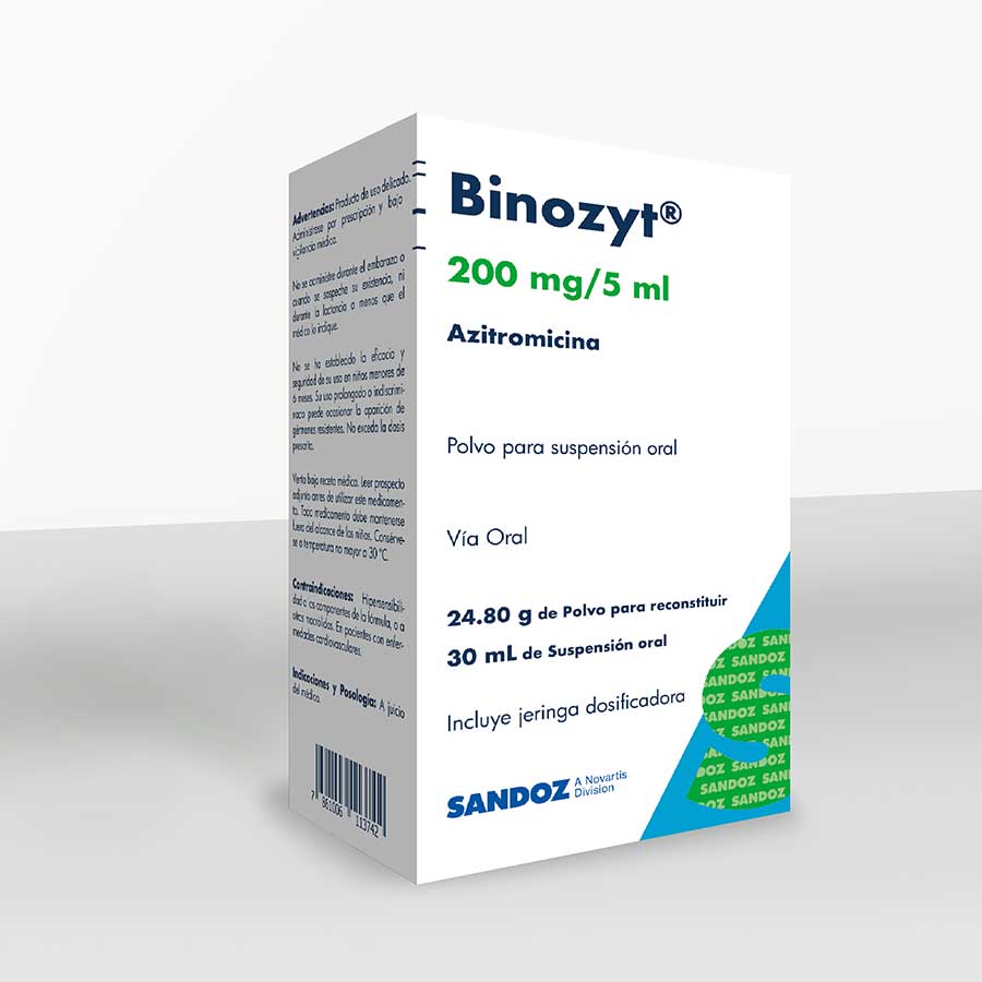 Imagen de  BINOZYT 200 mg / 5 ml NOVARTIS en Polvo