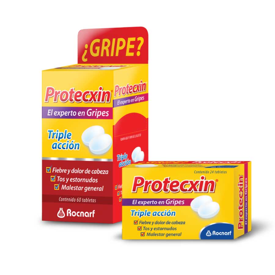 Imagen de Protecxin 500 mg x 10 mg x 2 mg tableta x 60