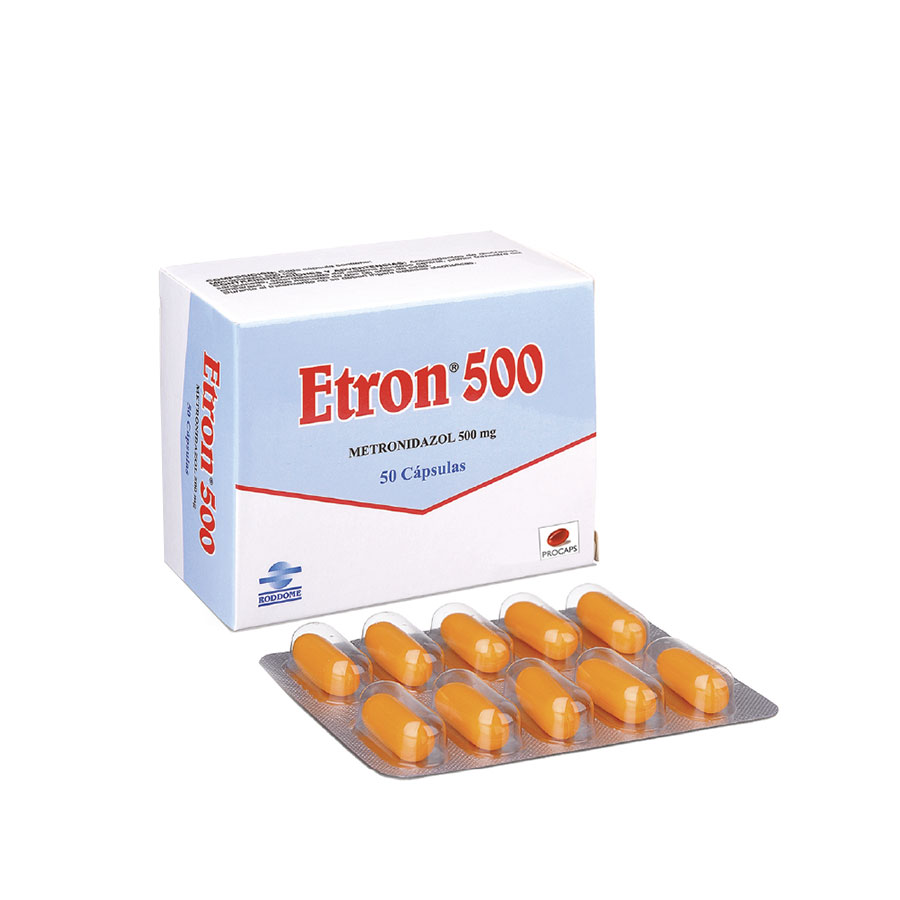 Imagen para  ETRON 500 mg RODDOME x 50 Cápsulas                                                                                             de Pharmacys
