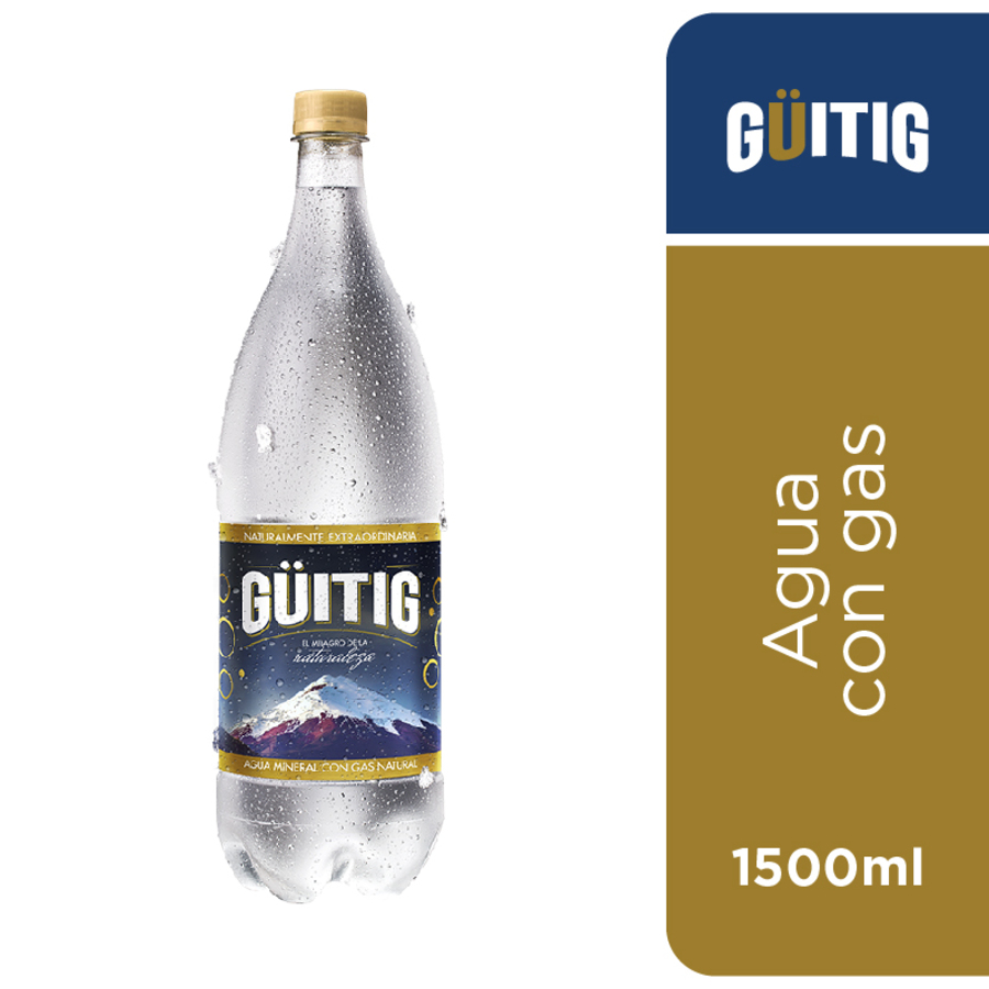 Imagen de Agua mineral guitig 1.5lt