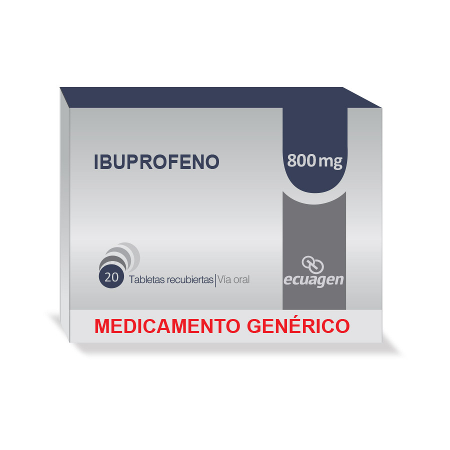 Ibuprofeno 800mg dyvenpro ecuagen tableta recubierta Pharmacys