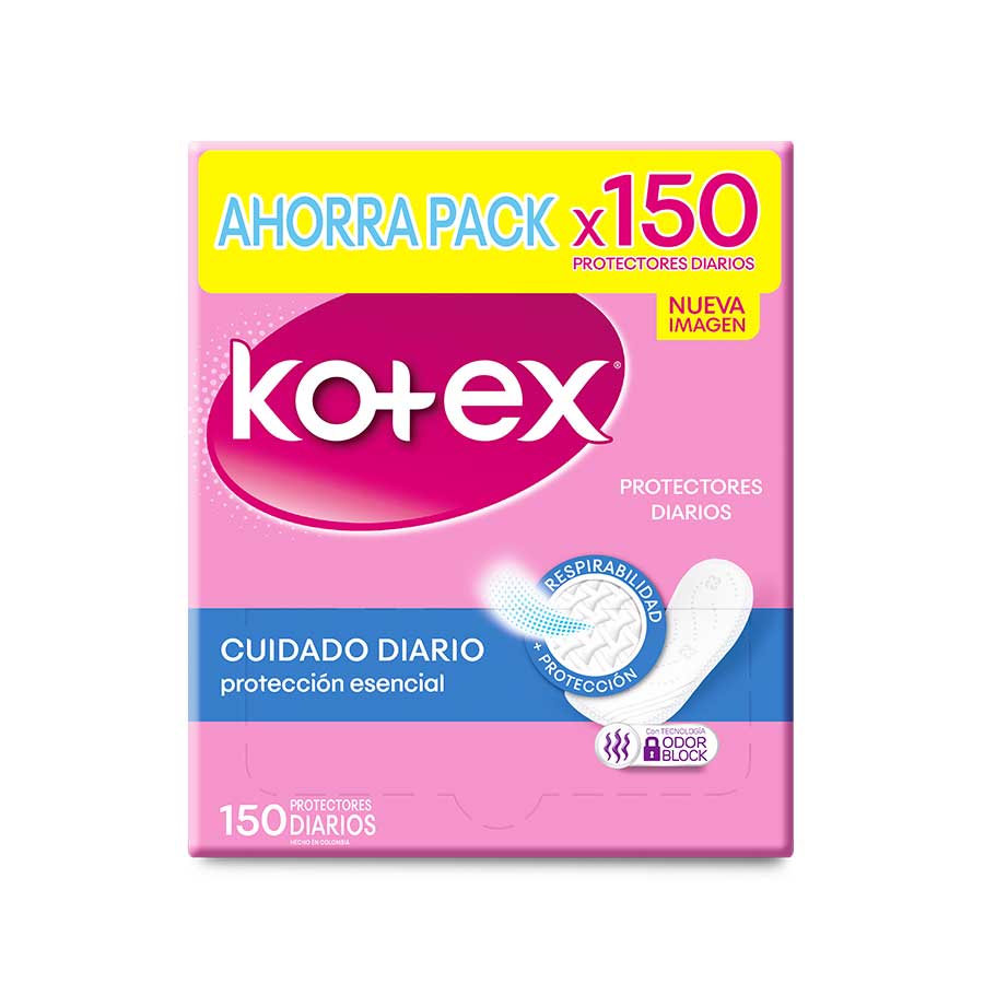 Imagen de  Protectores Diarios KOTEX Days Duo PH 85797 150 unidades