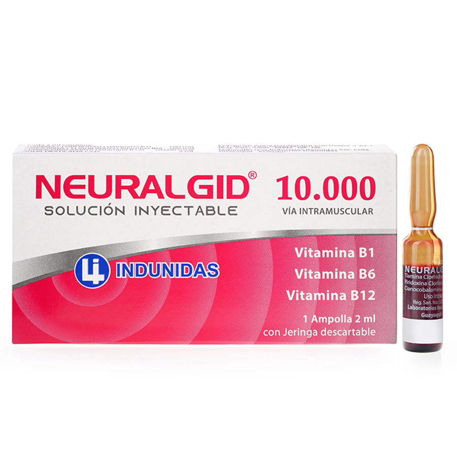 Imagen de Neuralgid 2500mcg indunidas ampolla inyectable