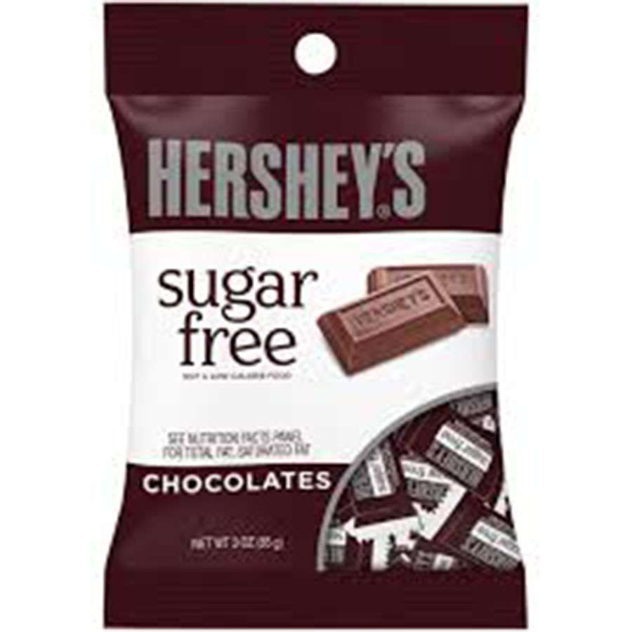 Chocolate sin Azúcar HERSHEY Sugar Free Chocolate 85 g