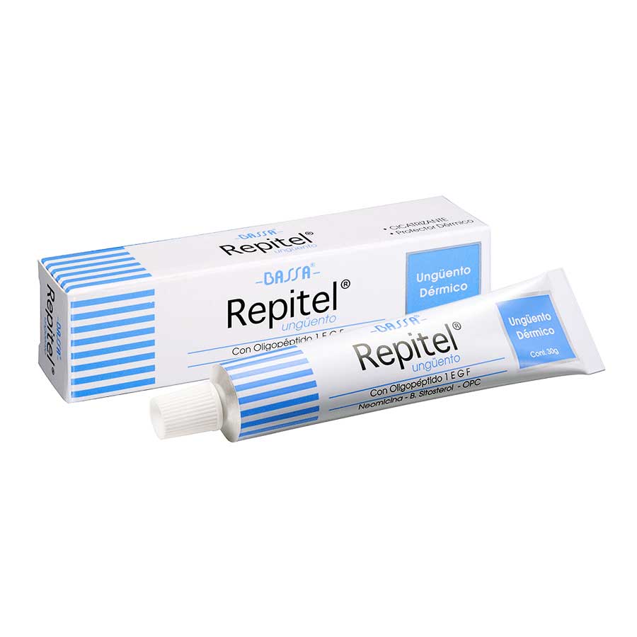 Imagen de Repitel 0.035gr Bassa Farma Ungüento Ungüento Cicatrizante