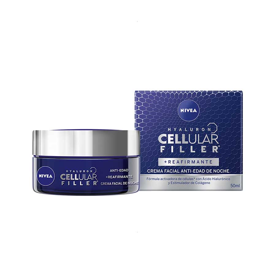 Imagen de Crema antiarrugas nivea cellular anti-age cuidado de noche 50 ml