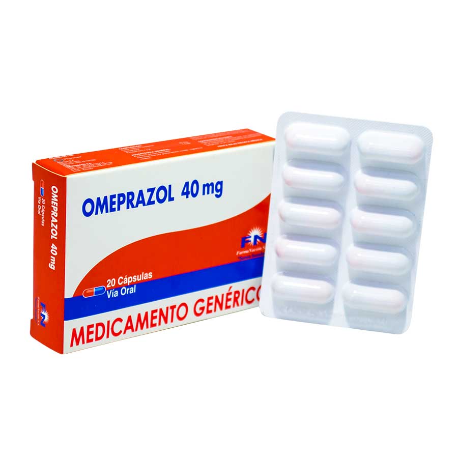 Imagen para  OMEPRAZOL 40 mg FARMANACION x 20 Cápsulas                                                                                      de Pharmacys