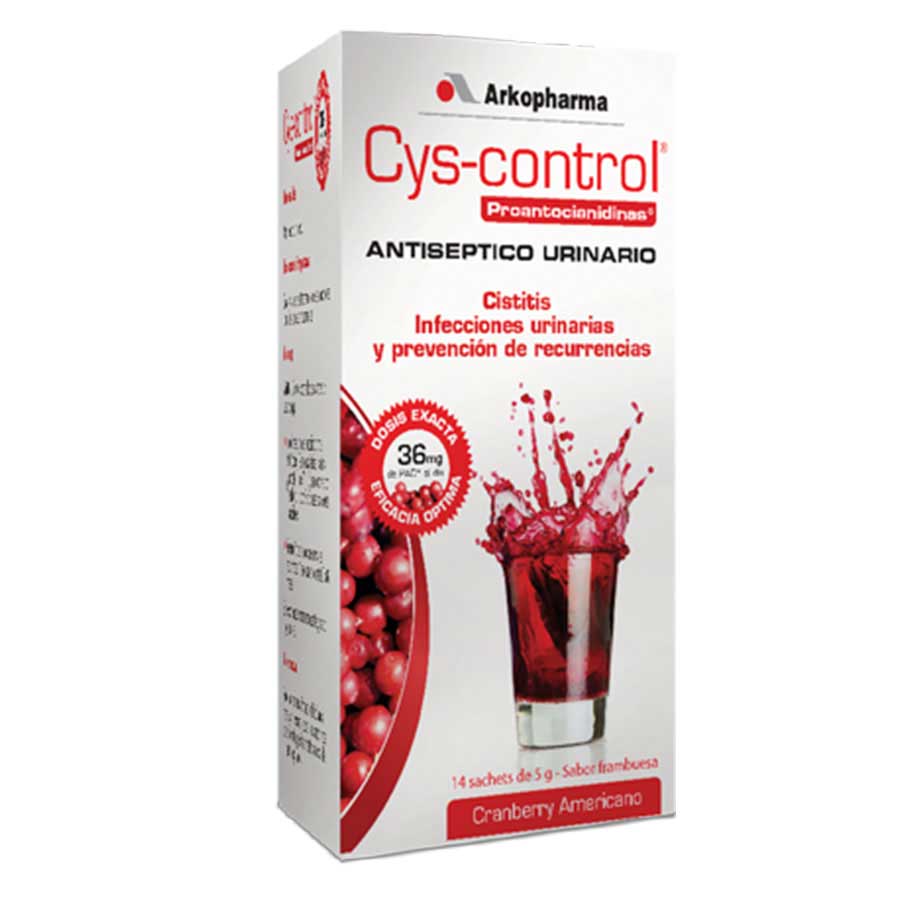 Imagen de Antiinflamatorio no esteroideo cys-control en polvo 14 unidades