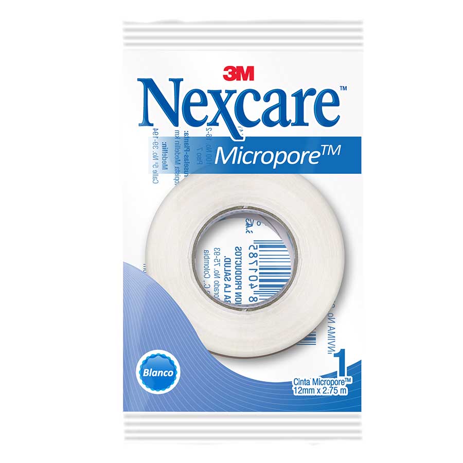 Imagen de Esparadrapo Nexcare Micropore Blanco