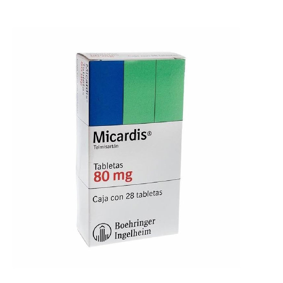 Imagen para  MICARDIS 80 mg BOEHRINGER INGELHEIM  x 28 Comprimidos                                                                           de Pharmacys