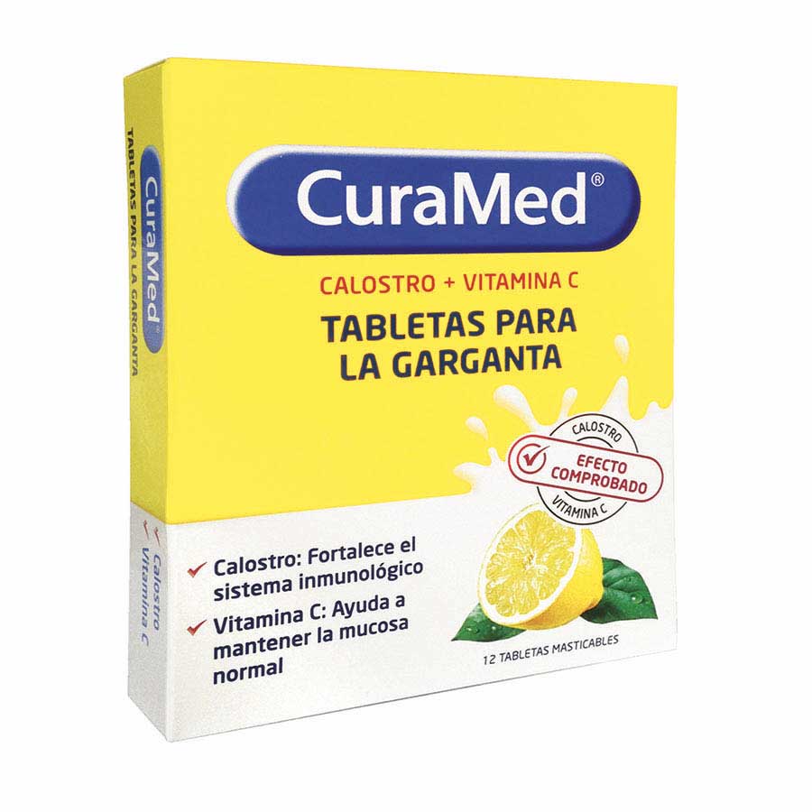 Imagen de Curamed 65 mg x 30 mg x 2,7 mg tableta masticable x 12