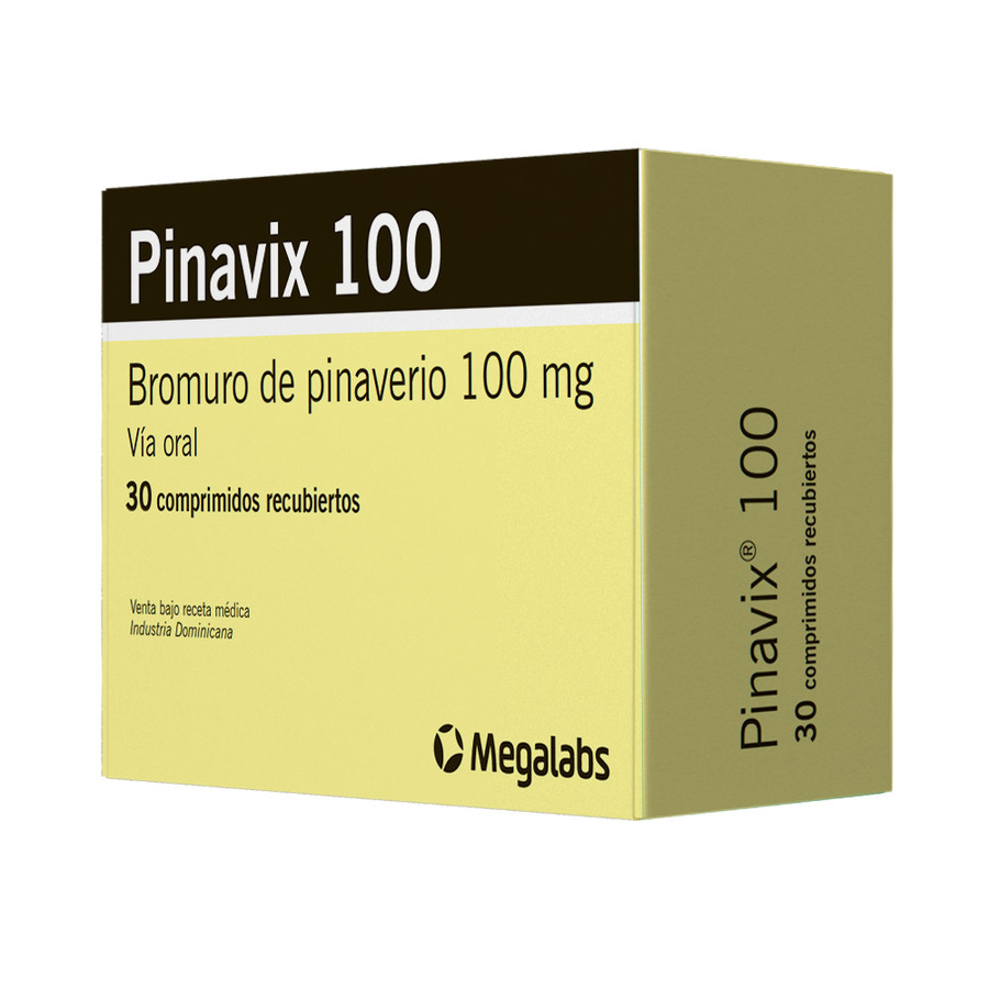 Imagen para  PINAVIX 100 mg MEGALABS x 30 Comprimidos                                                                                        de Pharmacys