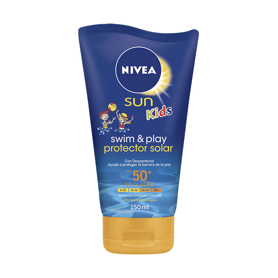 Imagen de Bloqueador pediátrico nivea sun kids swim & play fps 50 150 ml