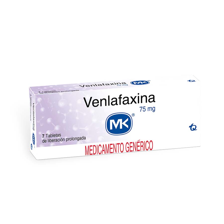Imagen de Venlafaxina 75mg Tecnoquimicas Genericos Tableta