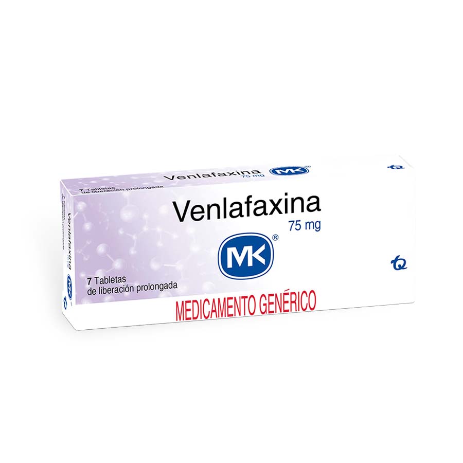 Imagen de Venlafaxina 75mg tecnoquimicas - genericos tableta