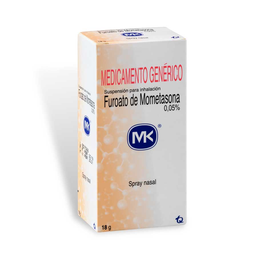 Imagen de Mometasona 0.05% tecnoquimicas - genericos spray nasal
