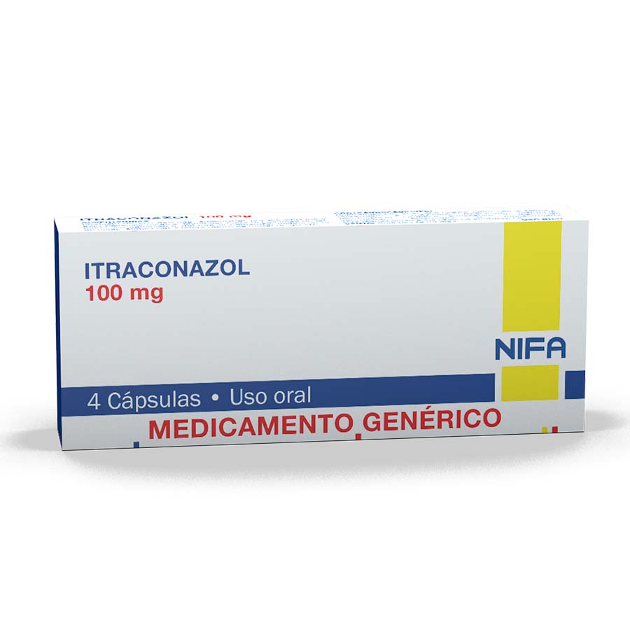 Imagen para  ITRACONAZOL 100 mg GARCOS x 4 Cápsulas                                                                                         de Pharmacys