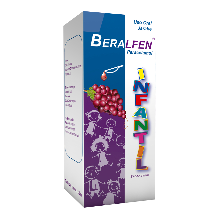 Imagen de Beralfen 150mg/5ml lfgm jarabe