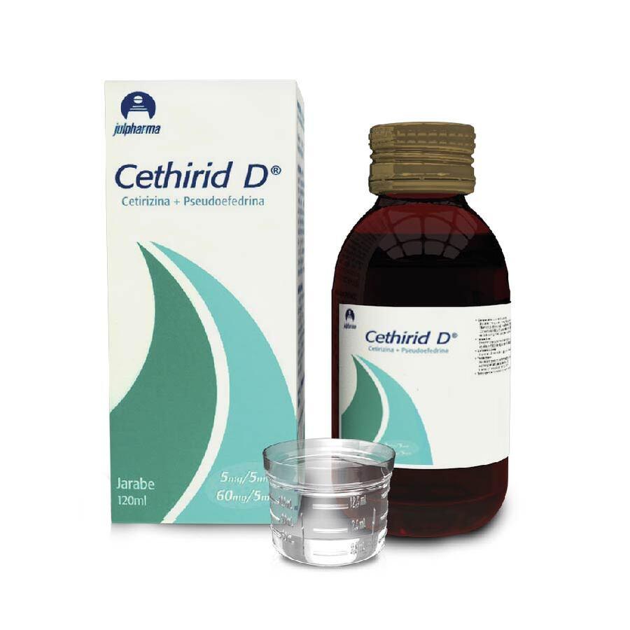 Imagen de  CETHIRID 5 mg x 60 mg DYVENPRO Jarabe