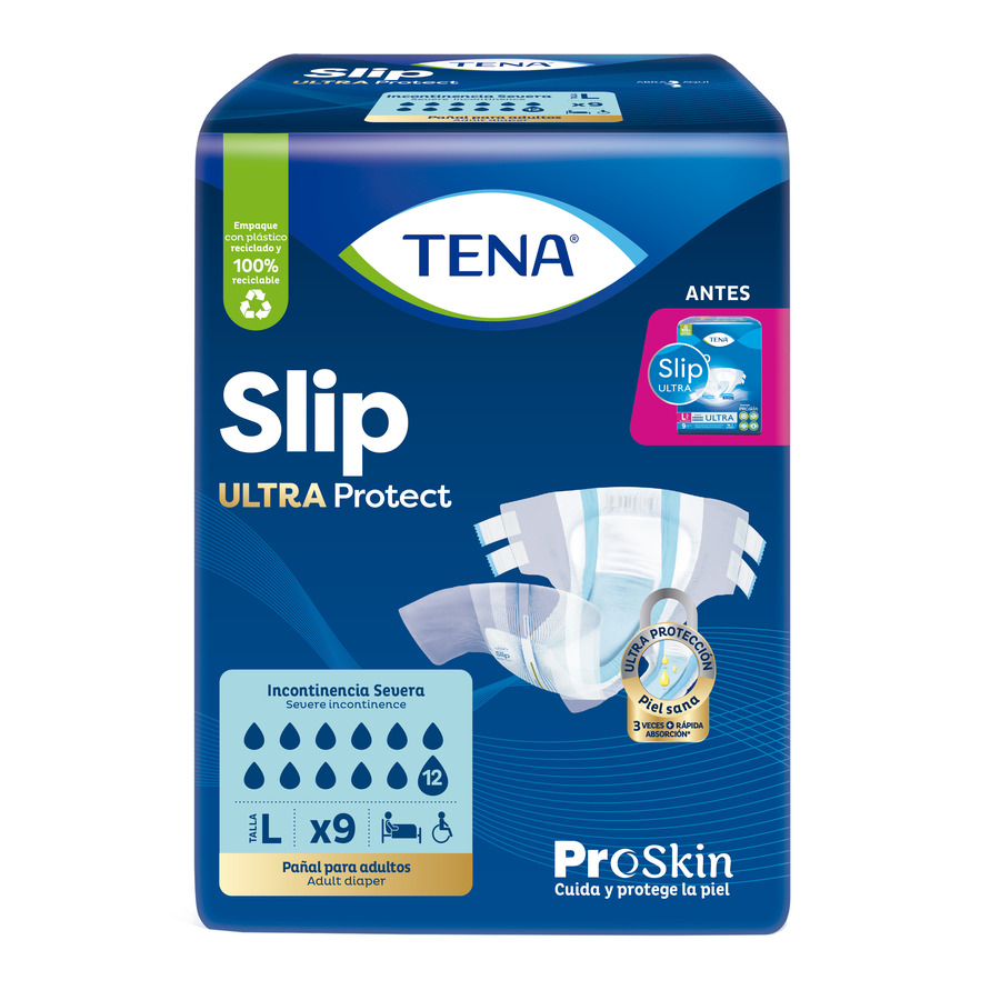 Imagen de Pañal de incontinencia tena slip ultra large 9 unidades