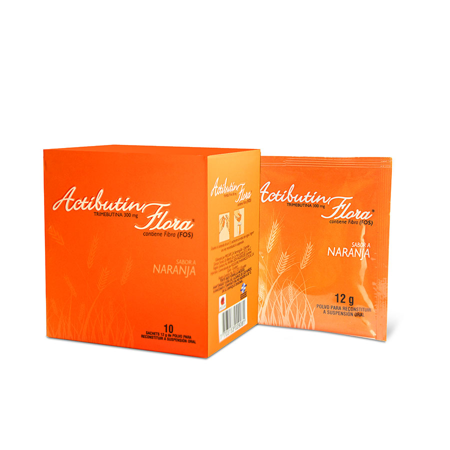 Imagen para  ACTIBUTIN 300 mg RODDOME x 10 Flora en Polvo Naranja                                                                            de Pharmacys