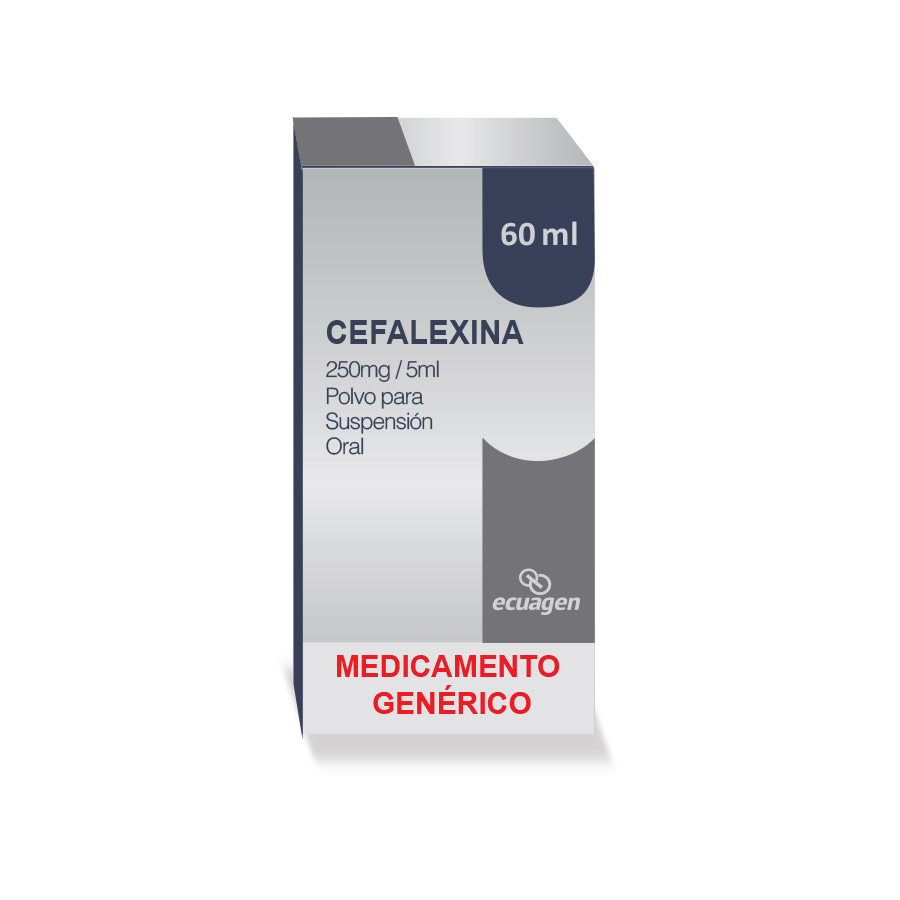 Imagen de Cefalexina 250mg/5ml Dyvenpro Ecuagen Suspensión