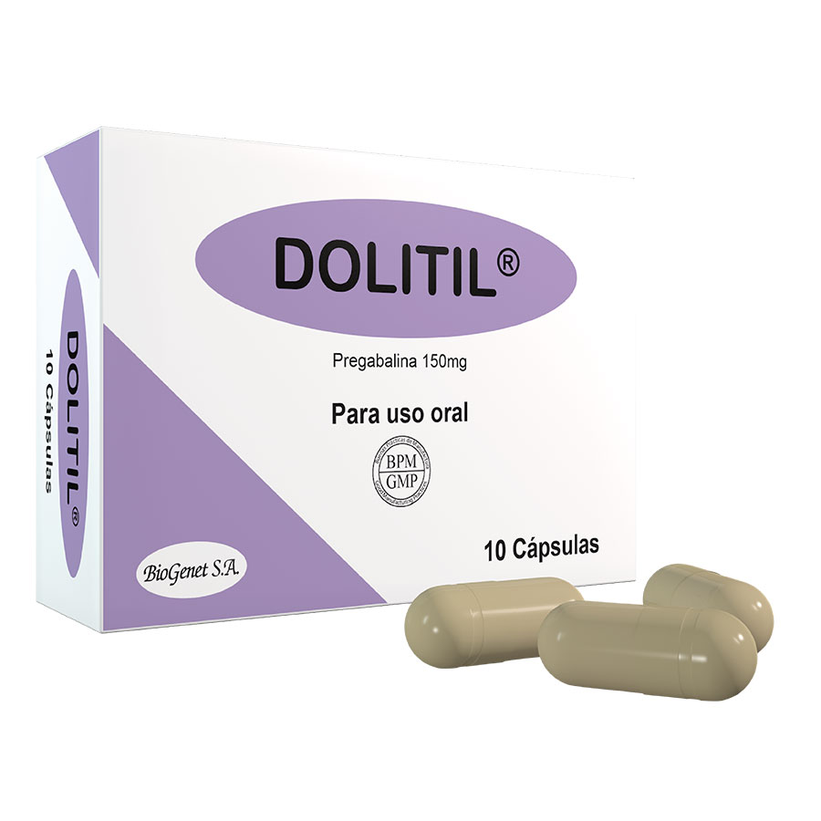 Imagen para  DOLITIL 150 mg x 300 mg x 10 Cápsulas                                                                                          de Pharmacys